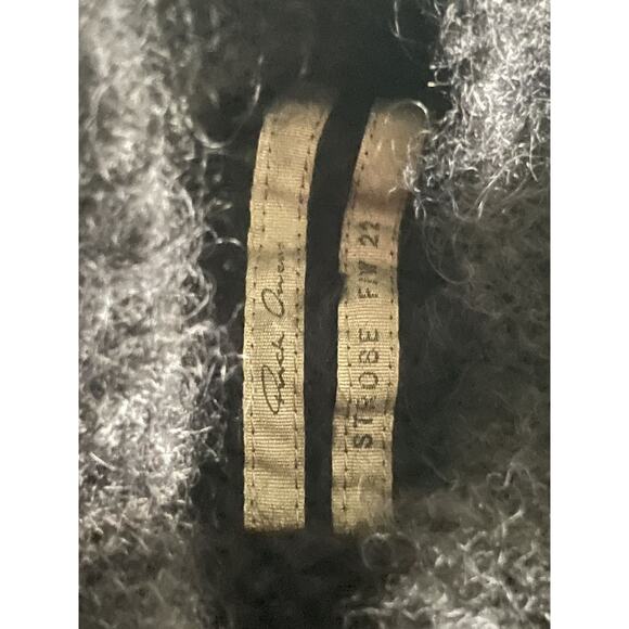 Rick Owens SS22 Turtle Roll Neck Mohair Sweater - Picture 6 of 10